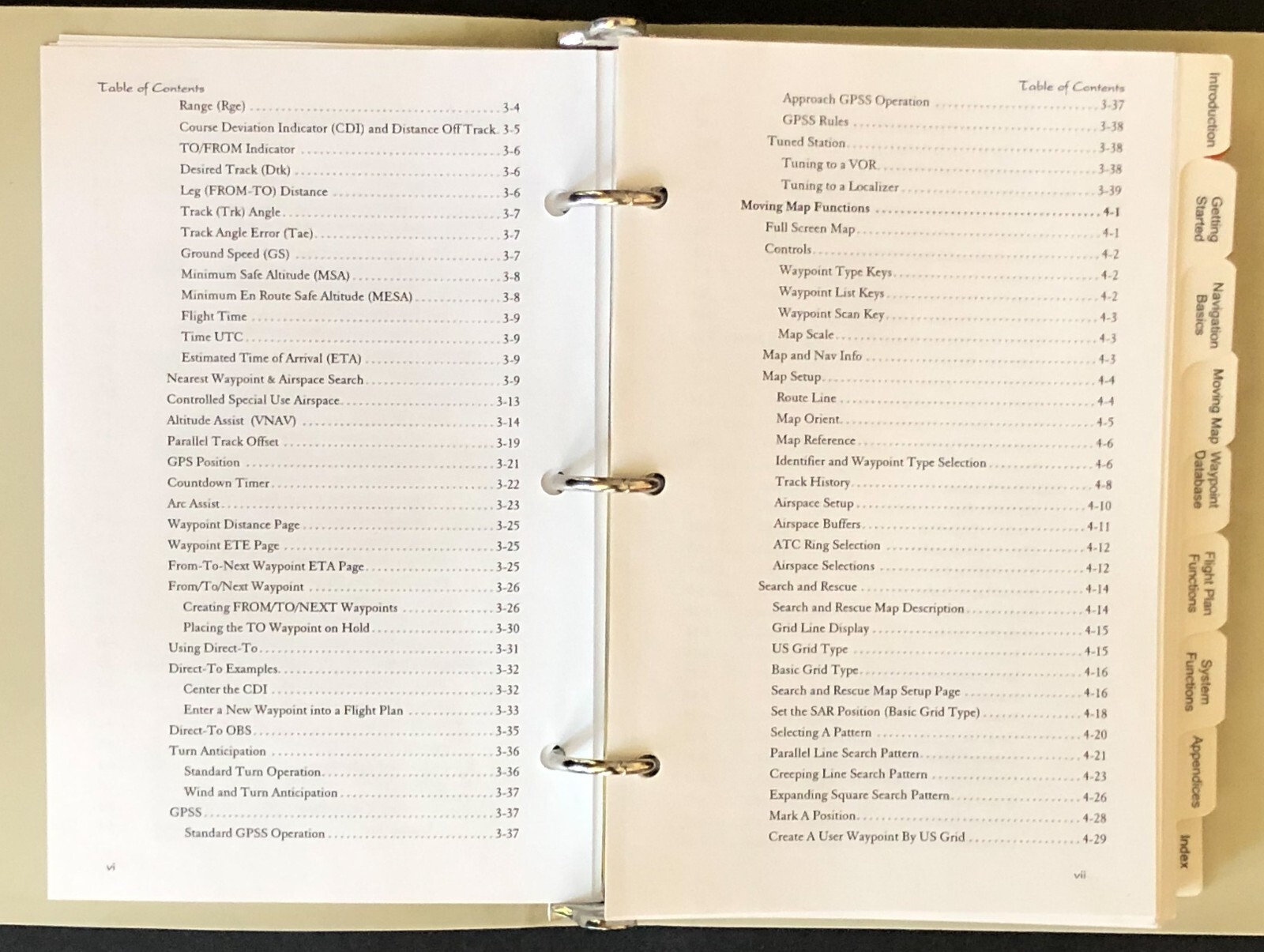 2001 UPS Aviation Technologies Apollo GX Users Guide Models 50 55 60 65 Receiver
