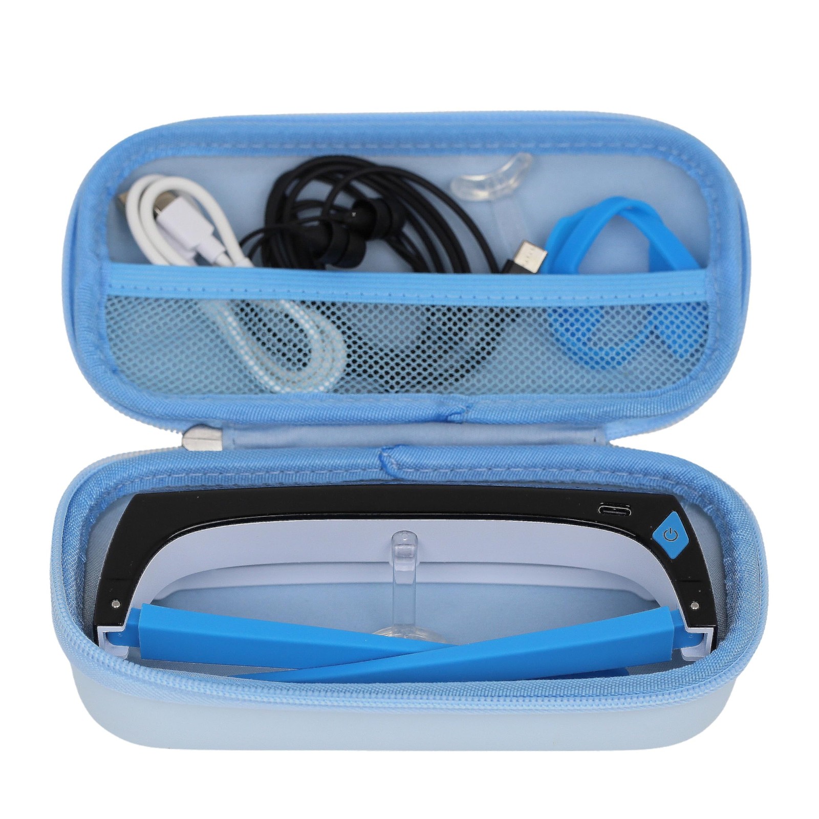 40Hz Gamma Light Sound Device with Earbuds, Brightness and Volume Adjustable