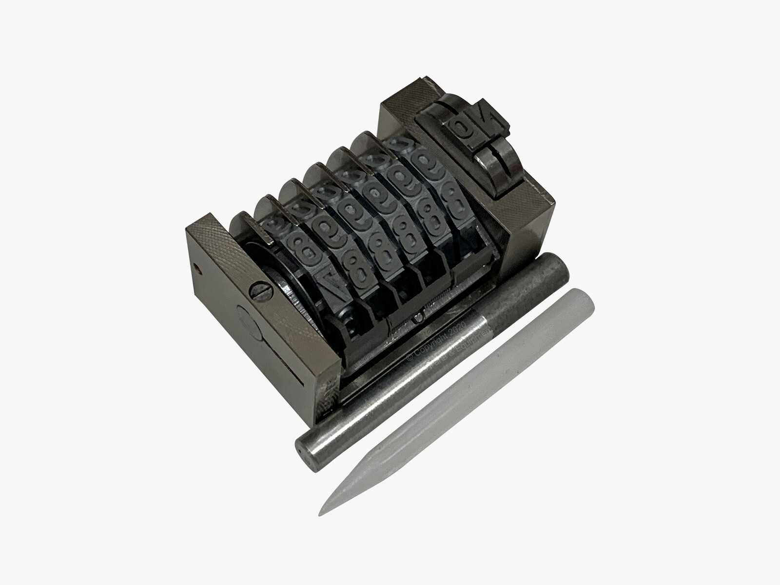 Numbering Machine Leibinger Model122, 6 Wheel, 5.6mm Backward Gothic 22800-00079