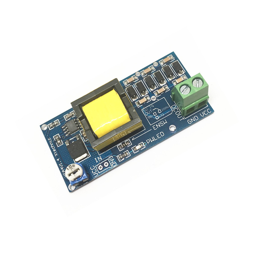 High Voltage DC-DC Boost Converter 5V-12V Step up to 300V-1200V Power Module S