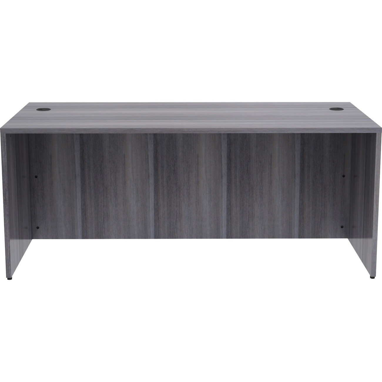 Lorell Weathered Charcoal Laminate Desking (llr-69550) (llr69550)