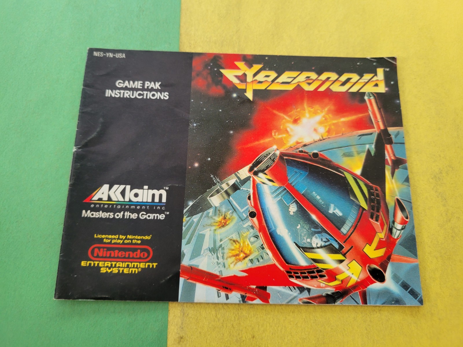 Cybernoid: The Fighting Machine (Nintendo Entertainment System, 1989) NES