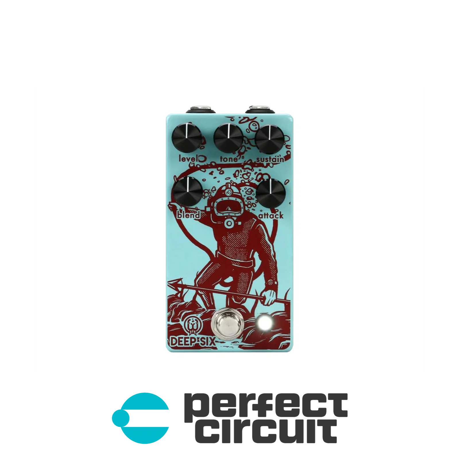Walrus Audio Deep Six V3 Compressor Pedal EFFECTS - NEW - PERFECT CIRCUIT
