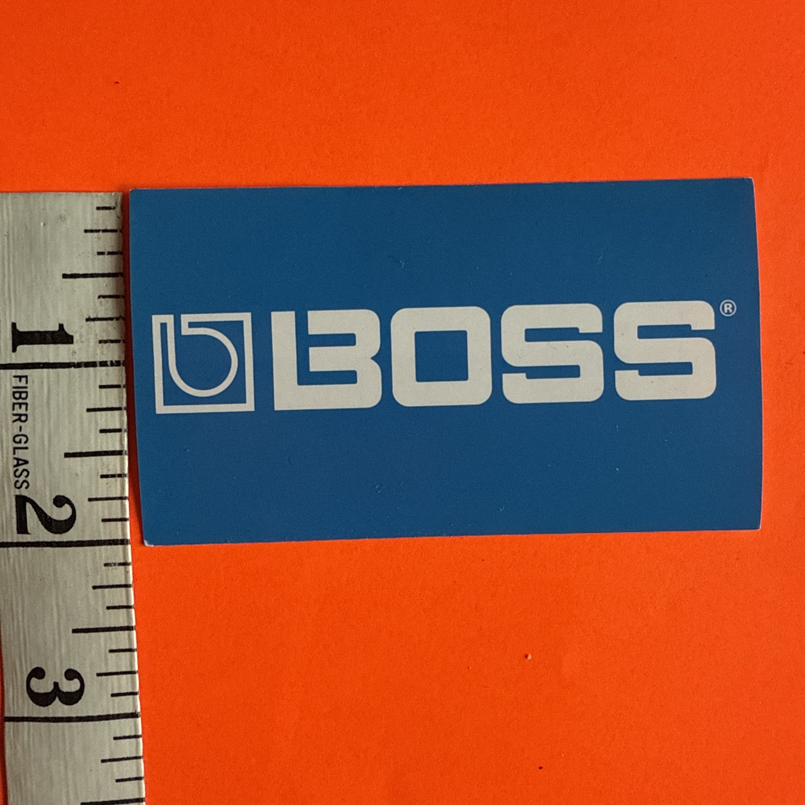 BOSS Guitar Petals Sticker NEW