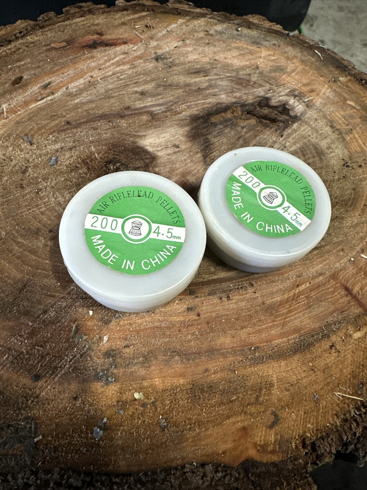 2x Pellets 200 COUNT 4.5MM AIR RIFLE LEAD PELLETS BOX  4.5 Domed .177