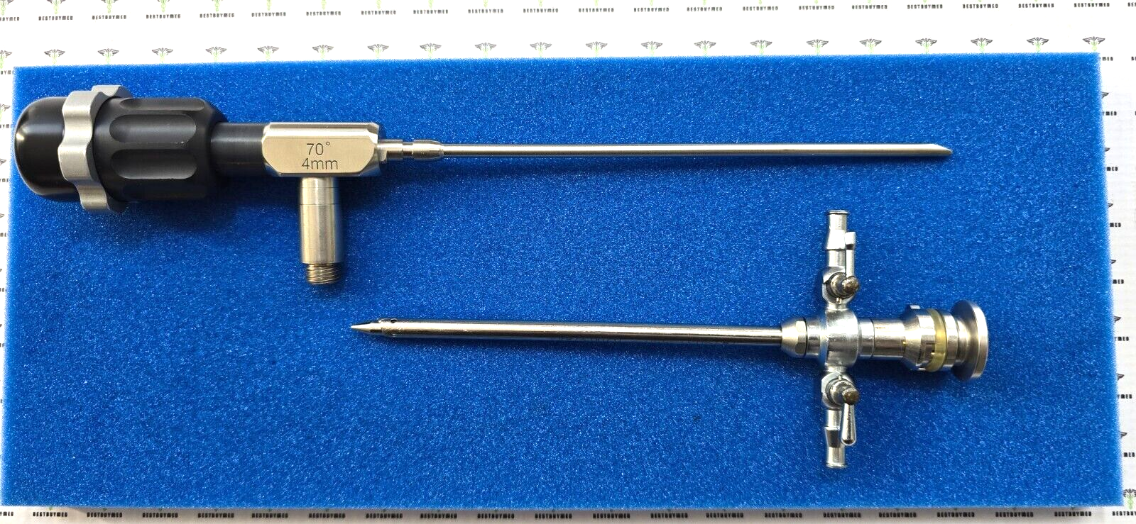 Stryker Arthroscope 4.0mm x 70° Non-Autoclavable C-Mount with Sheath