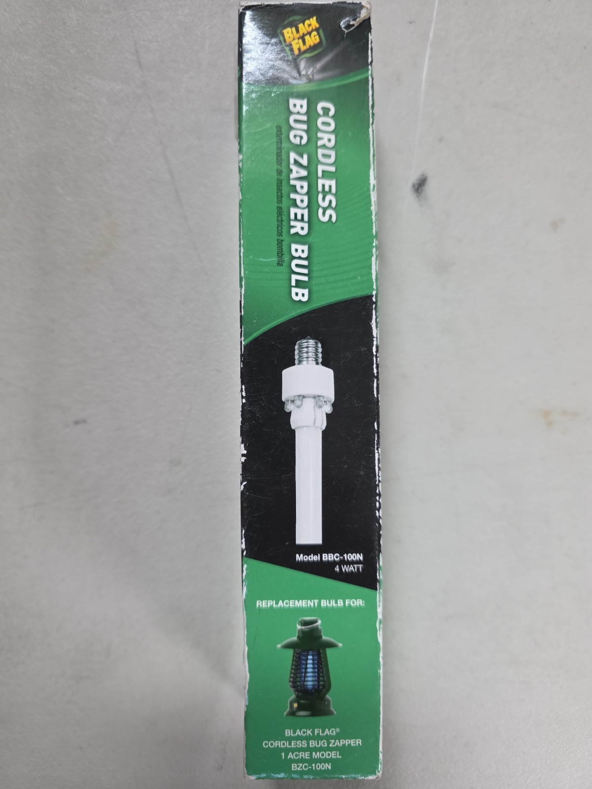Black Flag Cordless Bug Zapper Replacement Bulb 4 Watt Insect Killer BBC-100N