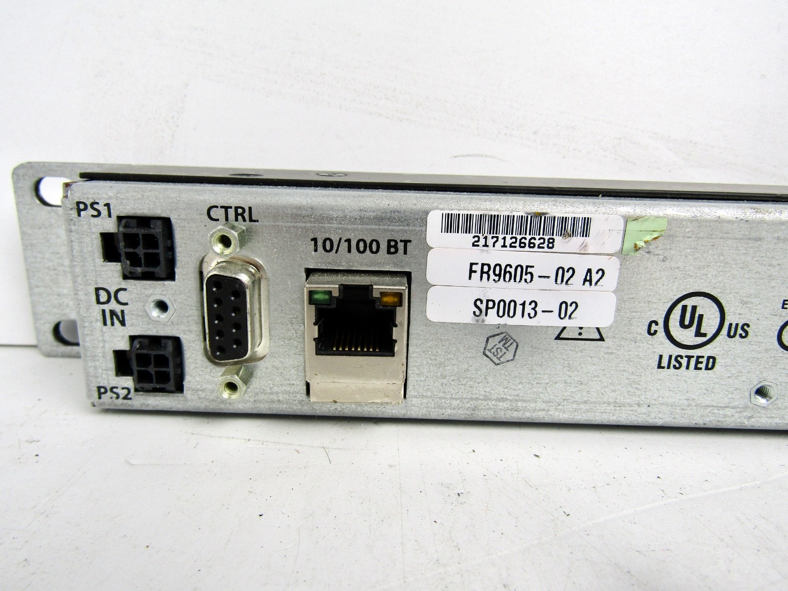 Miranda NV9605 Multimode Paging Control Panel - Shallow Rack mount - Used