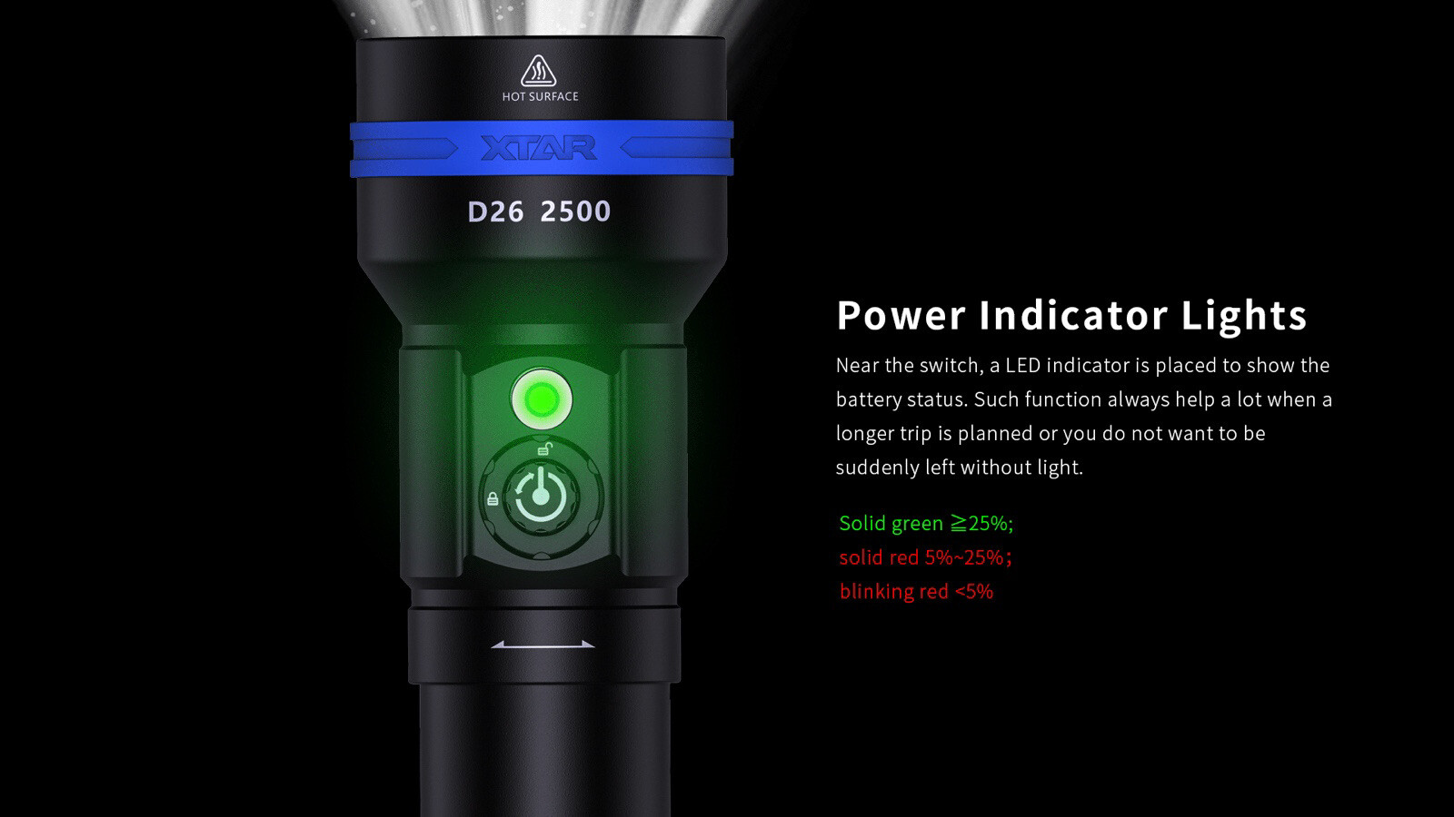 XTAR D26 2500 FULL SET COMBO - SHORT & LONG BATTERY COMPARTMENT + SILICON GREASE