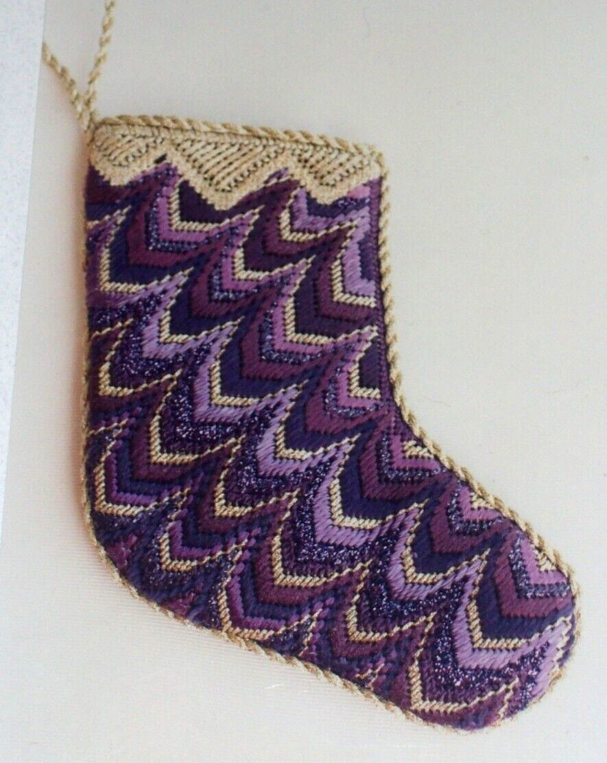 Unicorn Fantasie Barrello Christmas Stocking Needlepoint Pattern