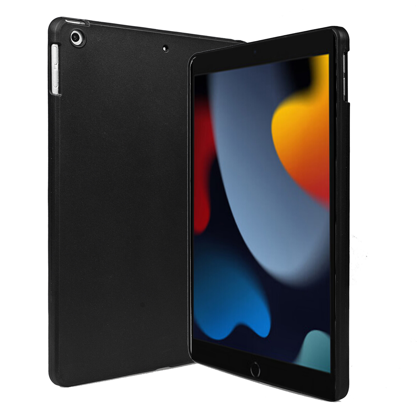 Matte Black TPU Case Back Cover For Apple iPad 7 8 9 10th 10.2" Air 4 5 6 Pro