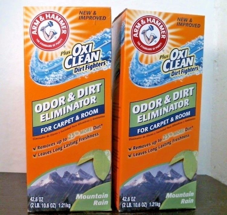 Arm & Hammer 11511 Odor & Dirt Eliminator, 2 Boxes per Order, FREE SHIP