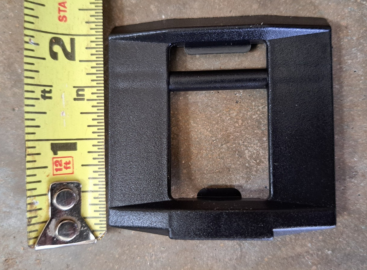 Black Plastic Latch Clip Fits Jonsered Chainsaw for Older Chain Saw Tool Cases