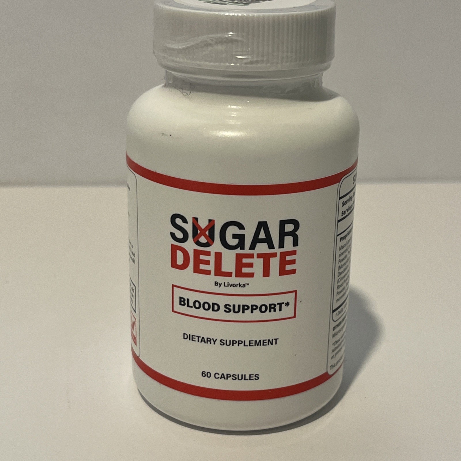 SUGAR DELETE BLOOD SUGAR DIETARY SUPPLEMENT 60 CAPSULES EXP 04/2028