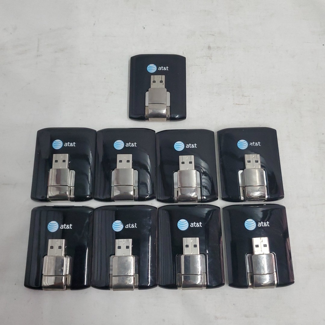 Lot of 9 Sierra Wireless AirCard 313U AT&T 4G Mobile Broadband AirCard