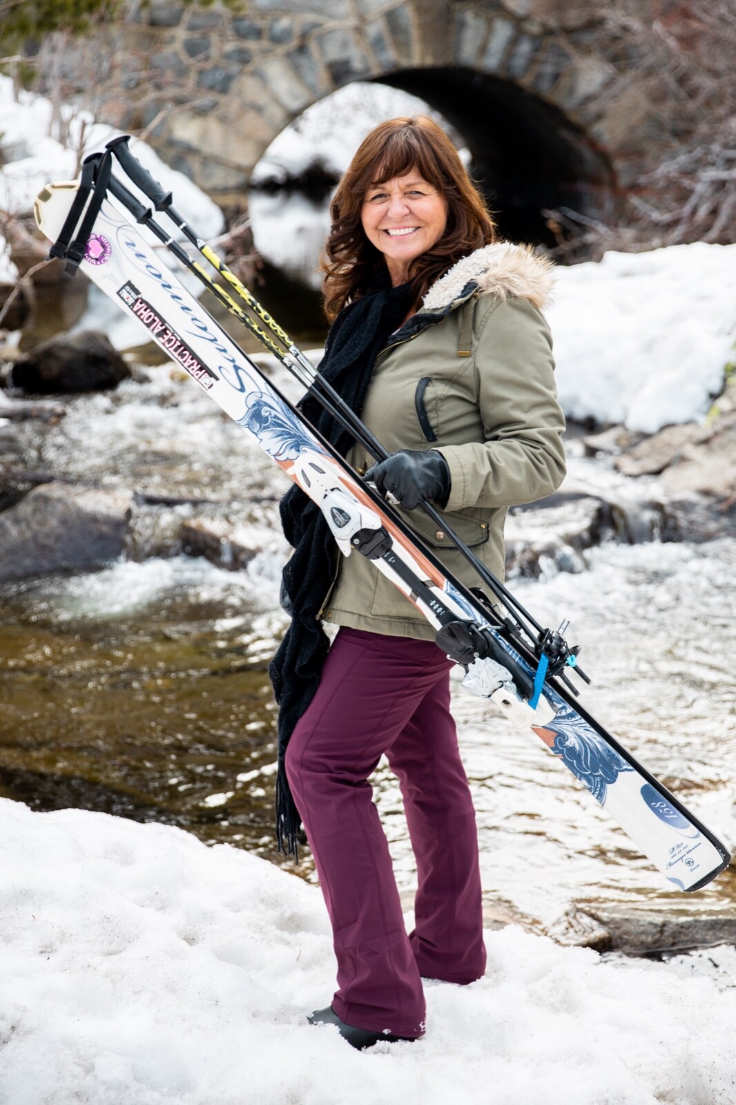 Ski and Pole Carrier