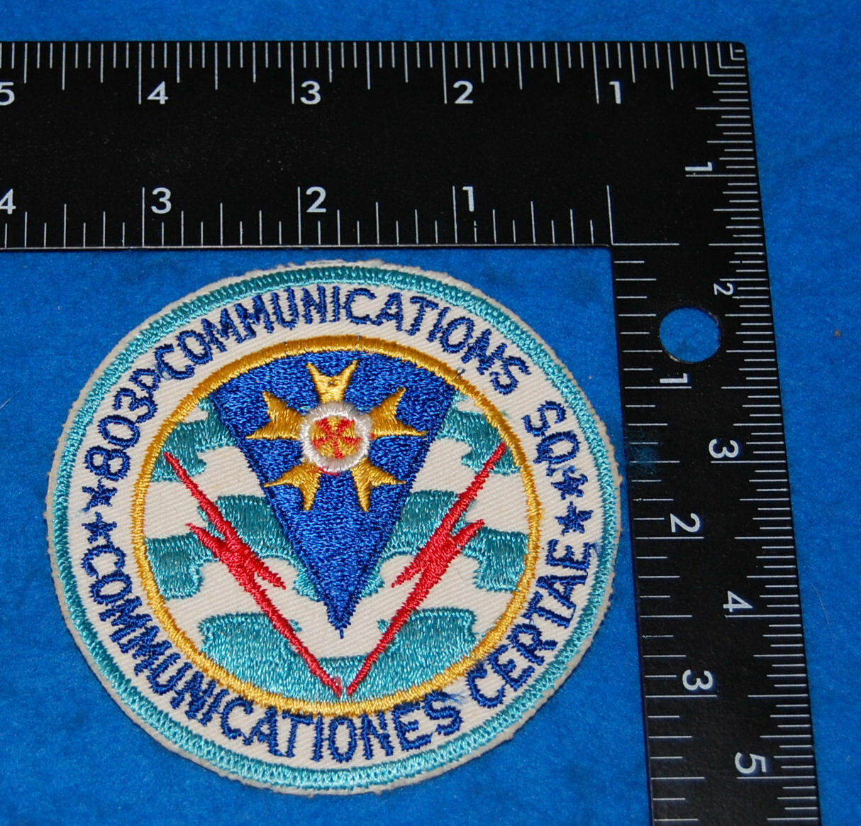 USAF 803rd Communications Squadron Embroidered Patch
