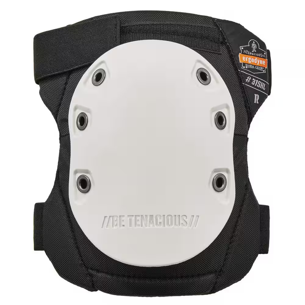 Proflex Long Textured Hard Cap Knee Pads