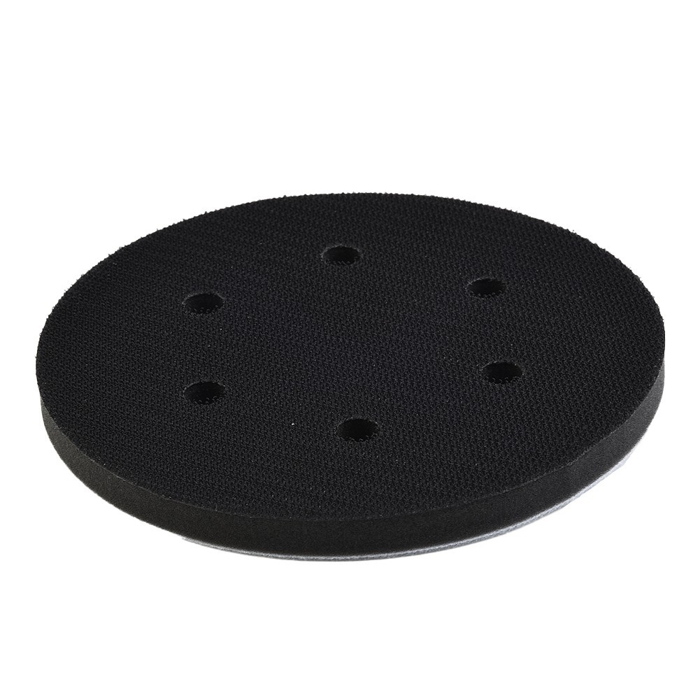Interface Pad Soft Interface Pad 150mm 6 Hole Disc Pad Foam Disc Hook&Loop