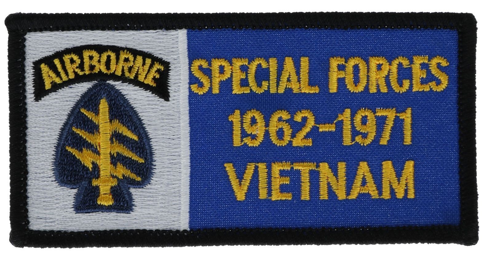 US Army Airborne Special Forces '62-'71 Vietnam patch EE0309 F2D1B