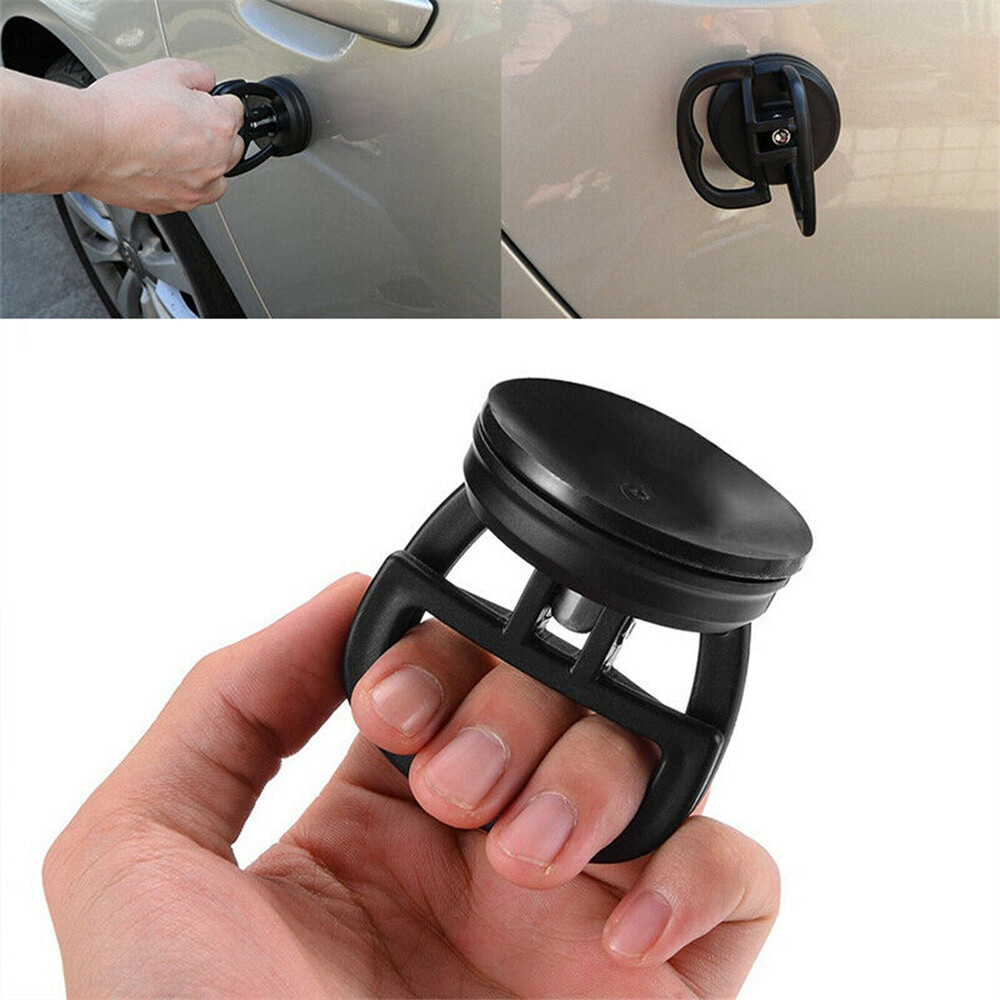 Black Small Sucker Bodywork Dent Repair Tool Pull Panel Ding Remover Suction Cup