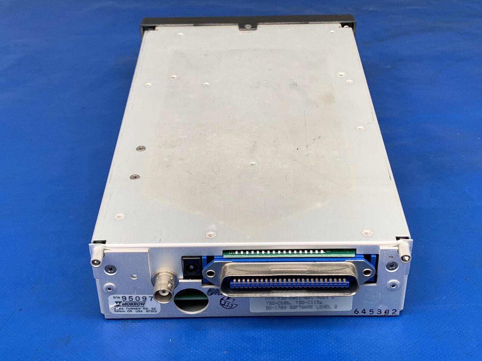 Apollo Morrow II Aircraft GPS NMS 2001 430-6021-001 With Tray And Database Card