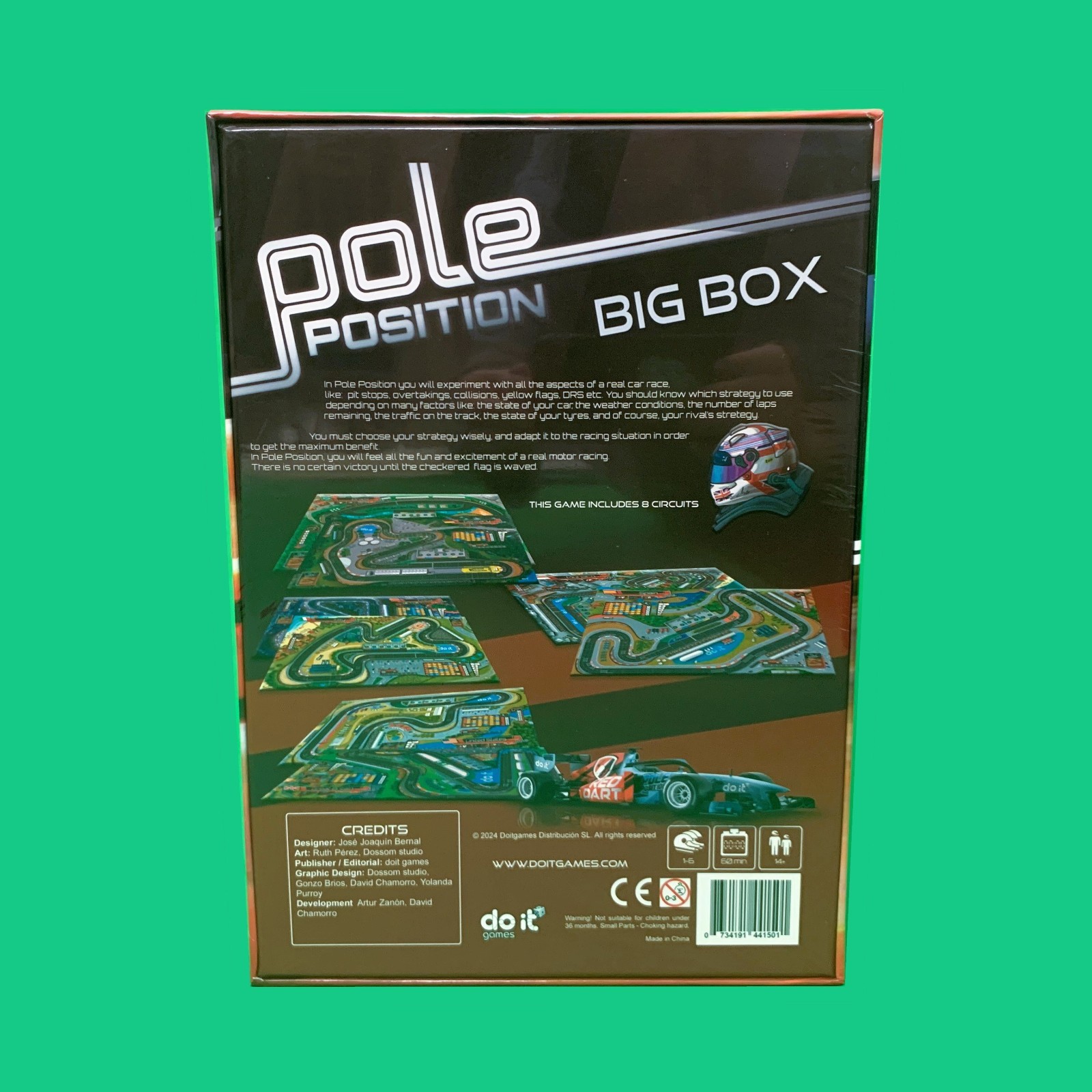 Pole Position Big Box WORLD CHAMPIONSHIP Kickstarter Deluxe Pledge Version