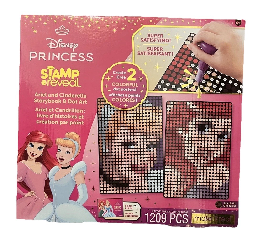 Disney Princess Stamp to Reveal Cinderella and Ariel Posters New