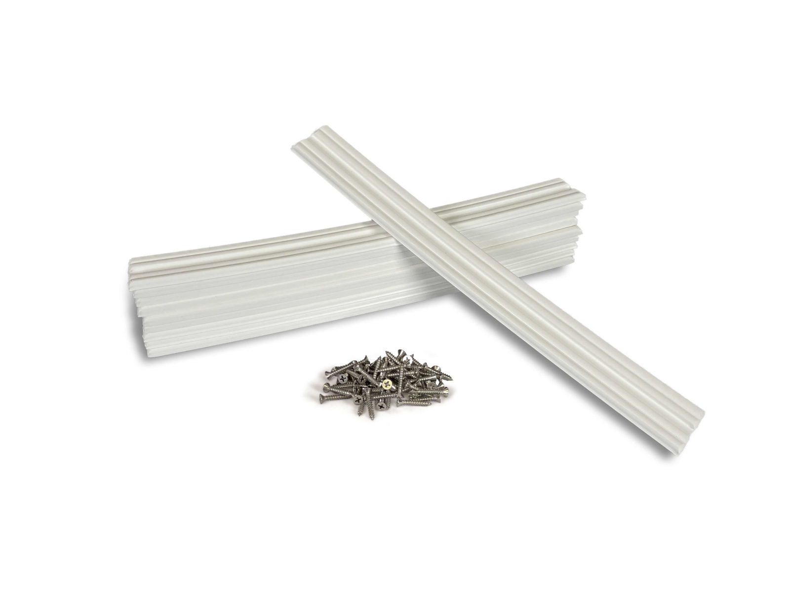 Caliber Marine Slides, White, Pack of 10, 1.5" X 15" 23031