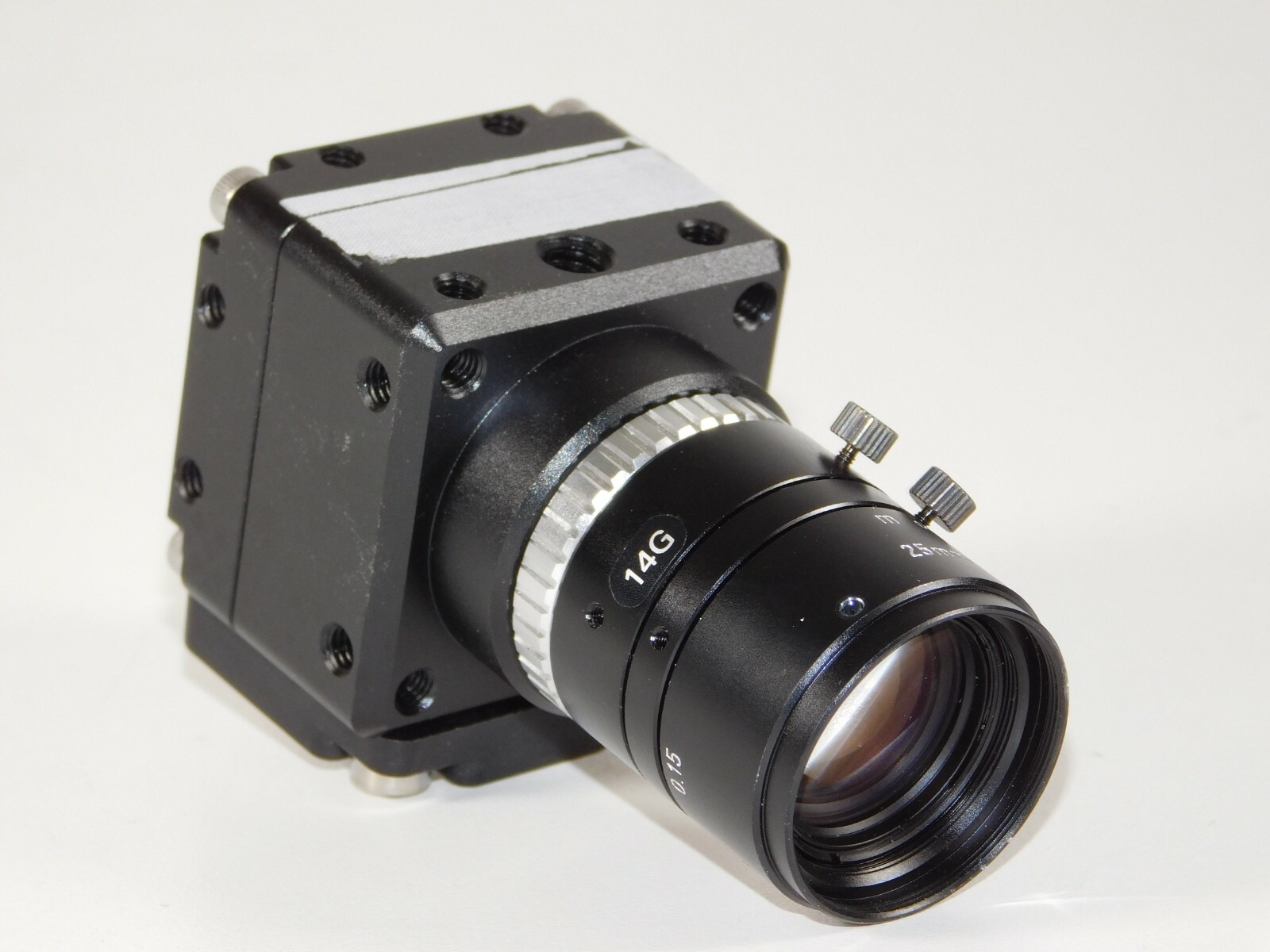 Omron FH-SC02 High Speed Industrial CCD 2 MP Color Camera 25mm F1.4 Lens Japan