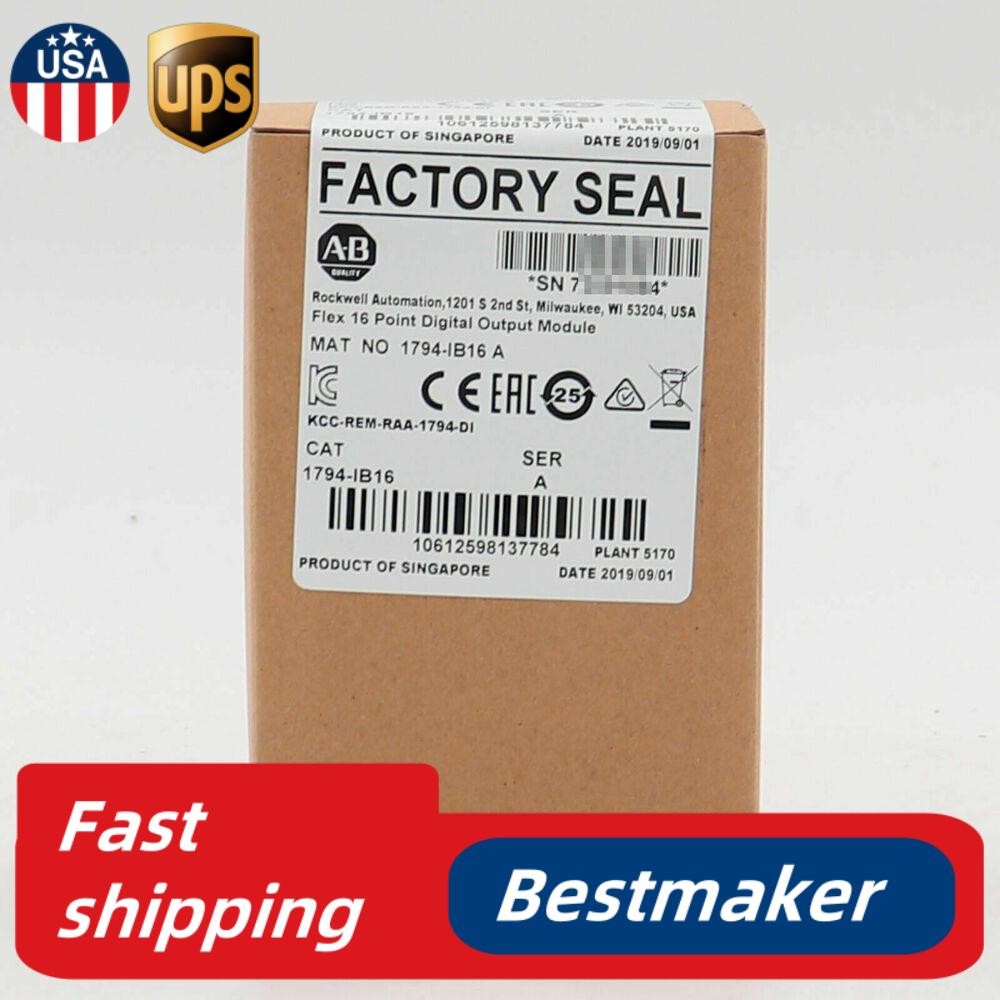 Allen-Bradley 1794-IB16 1794IB16 SER A Flex I/O Input Module US Free Tax