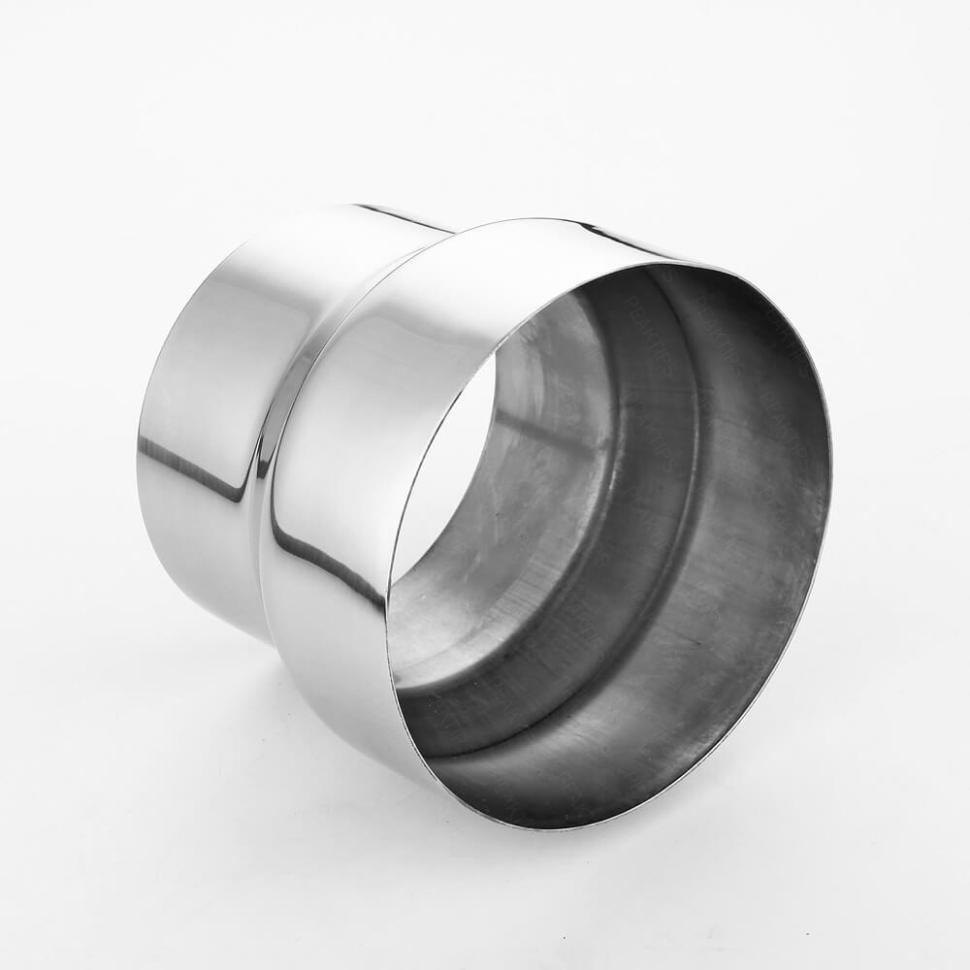 5" OD to 6" OD Pipe Connector SS304 Coupling Adapter Exhaust Tippipe Reducer