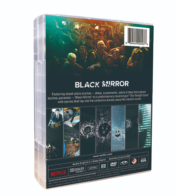 Black Mirror the complete seasons(2025,1-7,Box Set)