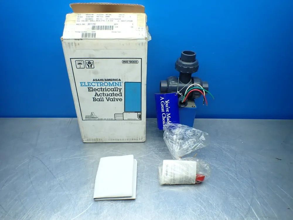 ASAHI/AMERICA 2510010 ELECTRICALLY ACTUATED BALL VALVE 150PSI & 70F 10251700