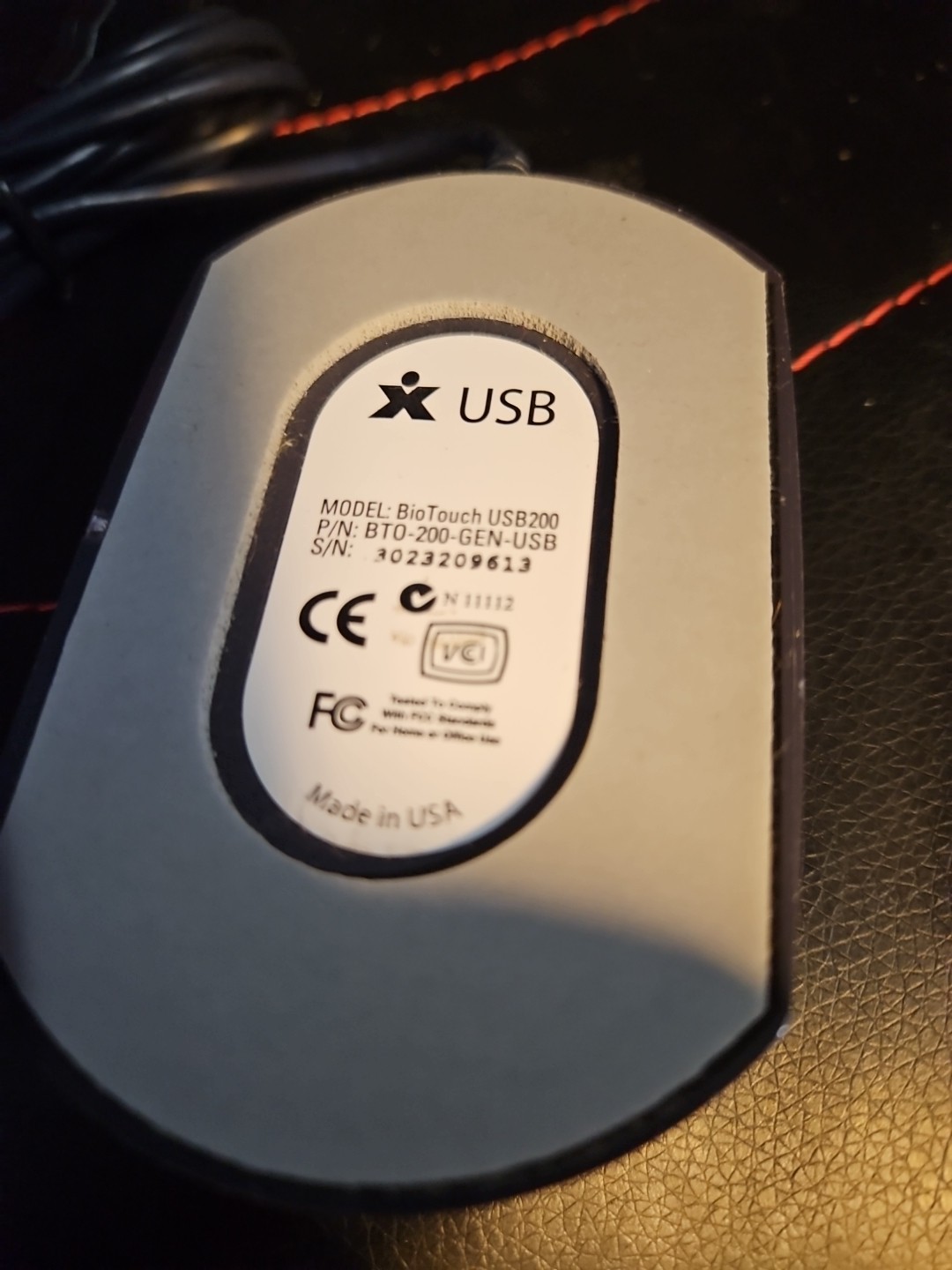 Identix BioTouch USB200 Fingerprint Reader