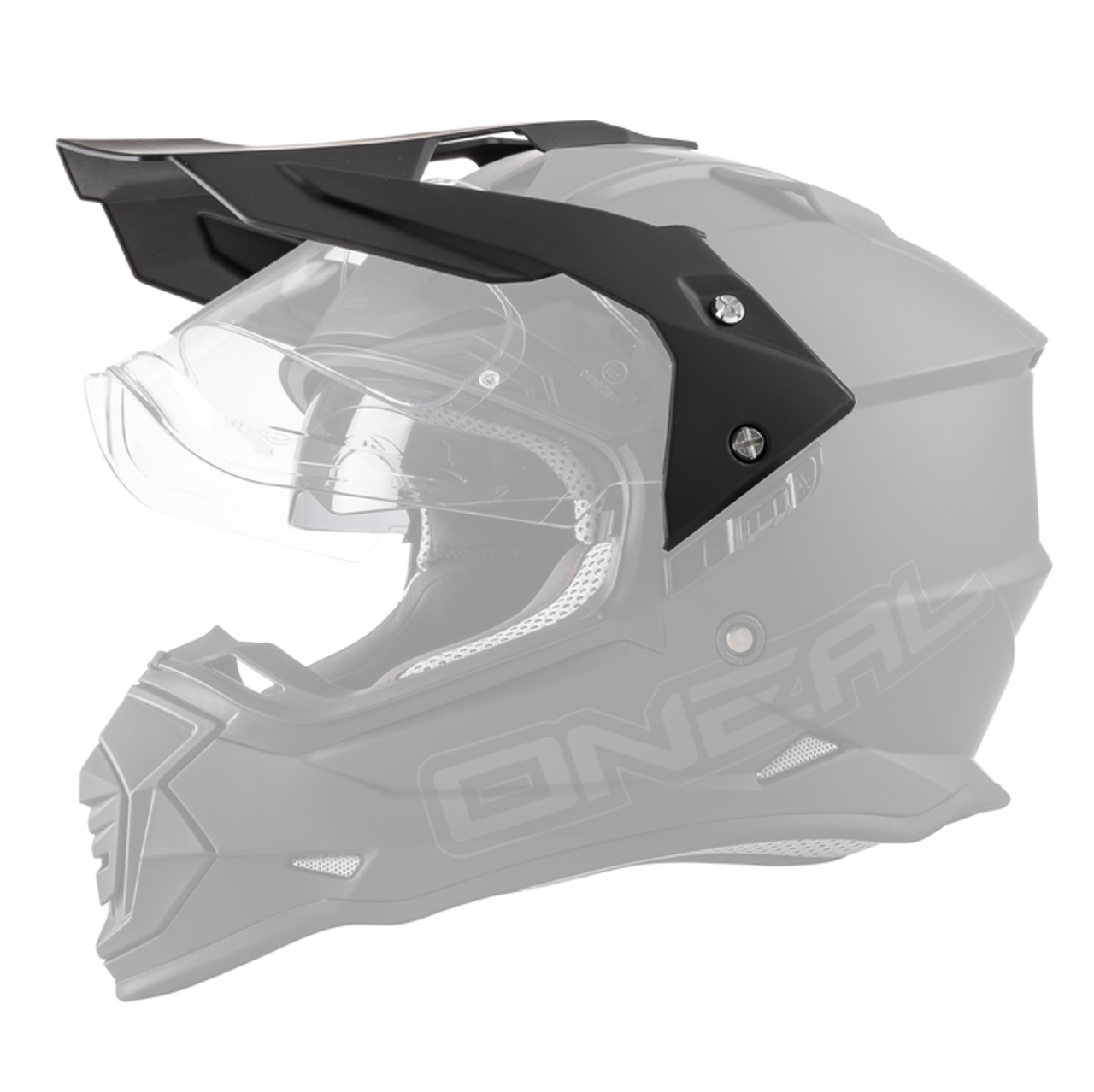 O'Neal Sierra II Solid Replacement Visor - Flat Black