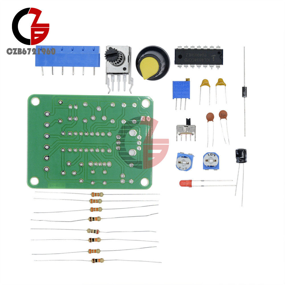 ICL8038 Monolithic Function Signal Generator Module Kit Sine Square Triangle