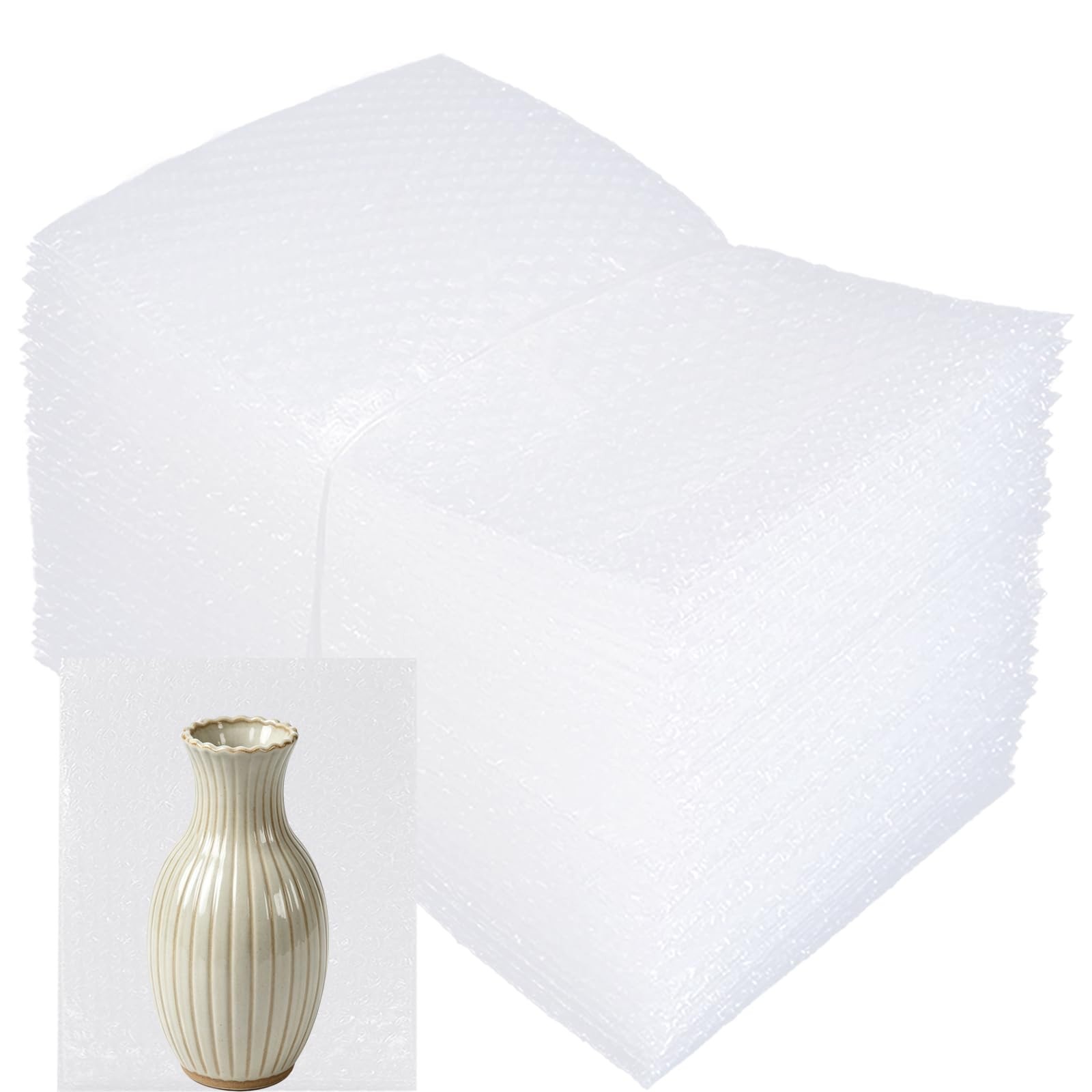 50Pcs Bubble Pouche Wrap, 10”x12” Bubble Bags for Shopping, Double Wall Bubbl...