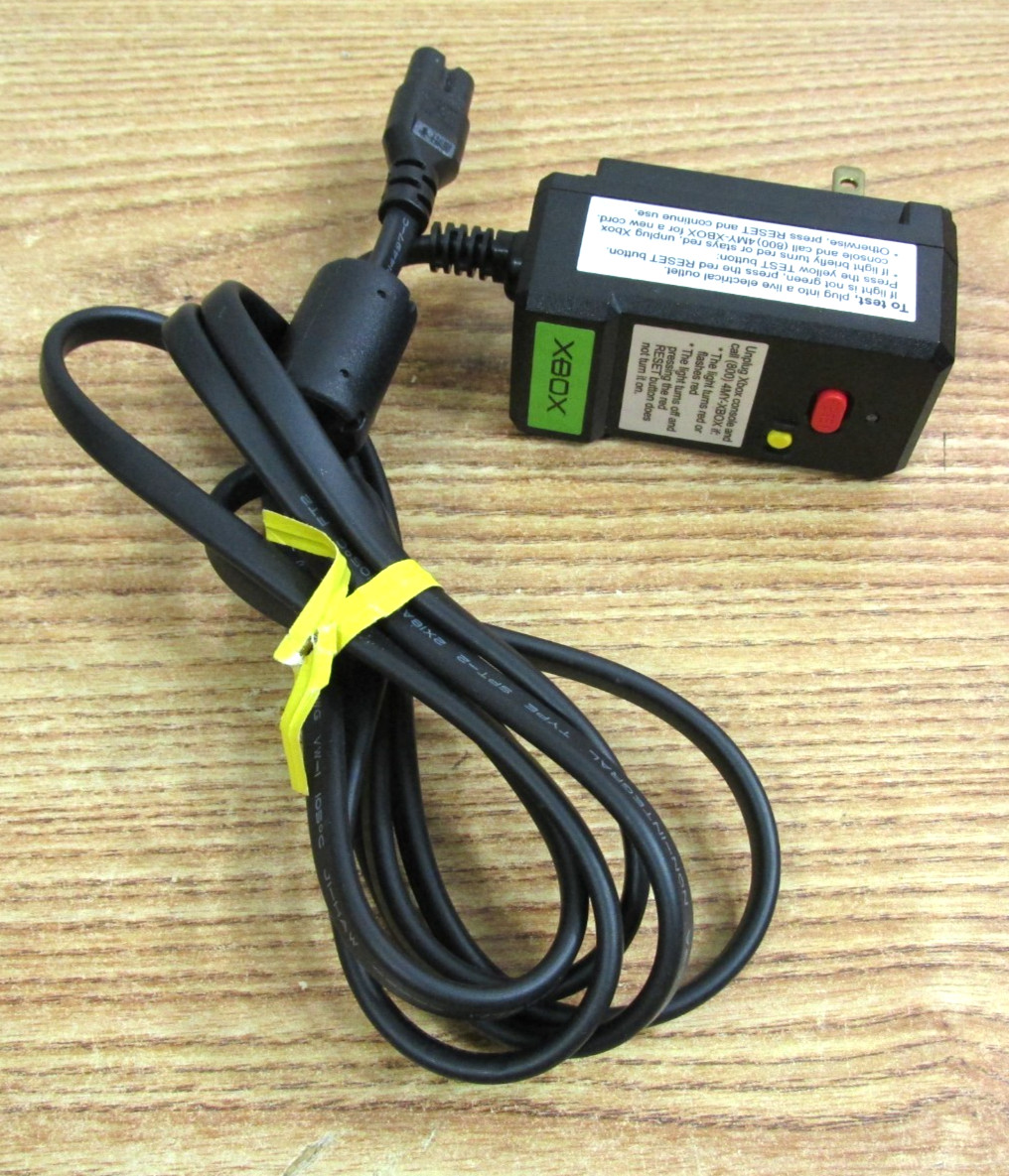MICROSOFT ORIGINAL XBOX SURGE PROTECTION AC POWER ADAPTER