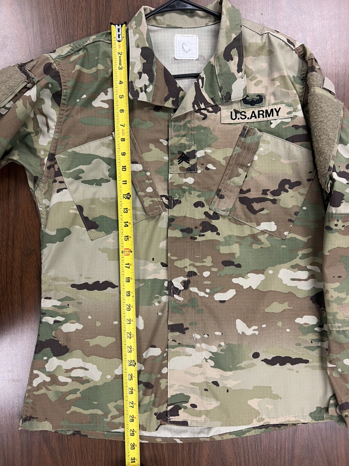 US Army Combat Uniform Unisex Coat Medium Long
