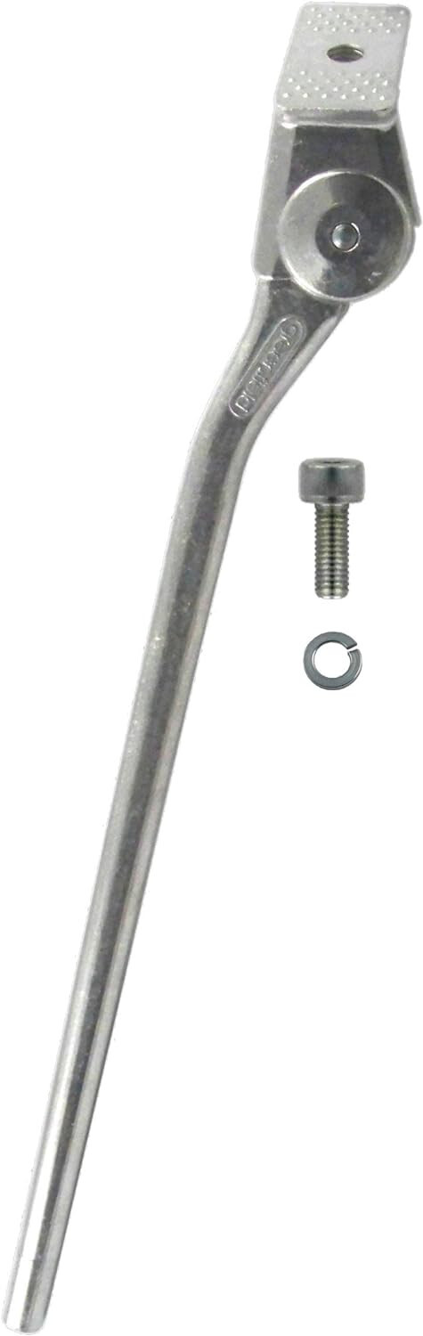 GREENFIELD KS3 Silver Alloy Bicycle Center Mount Kickstand  - NEW with package