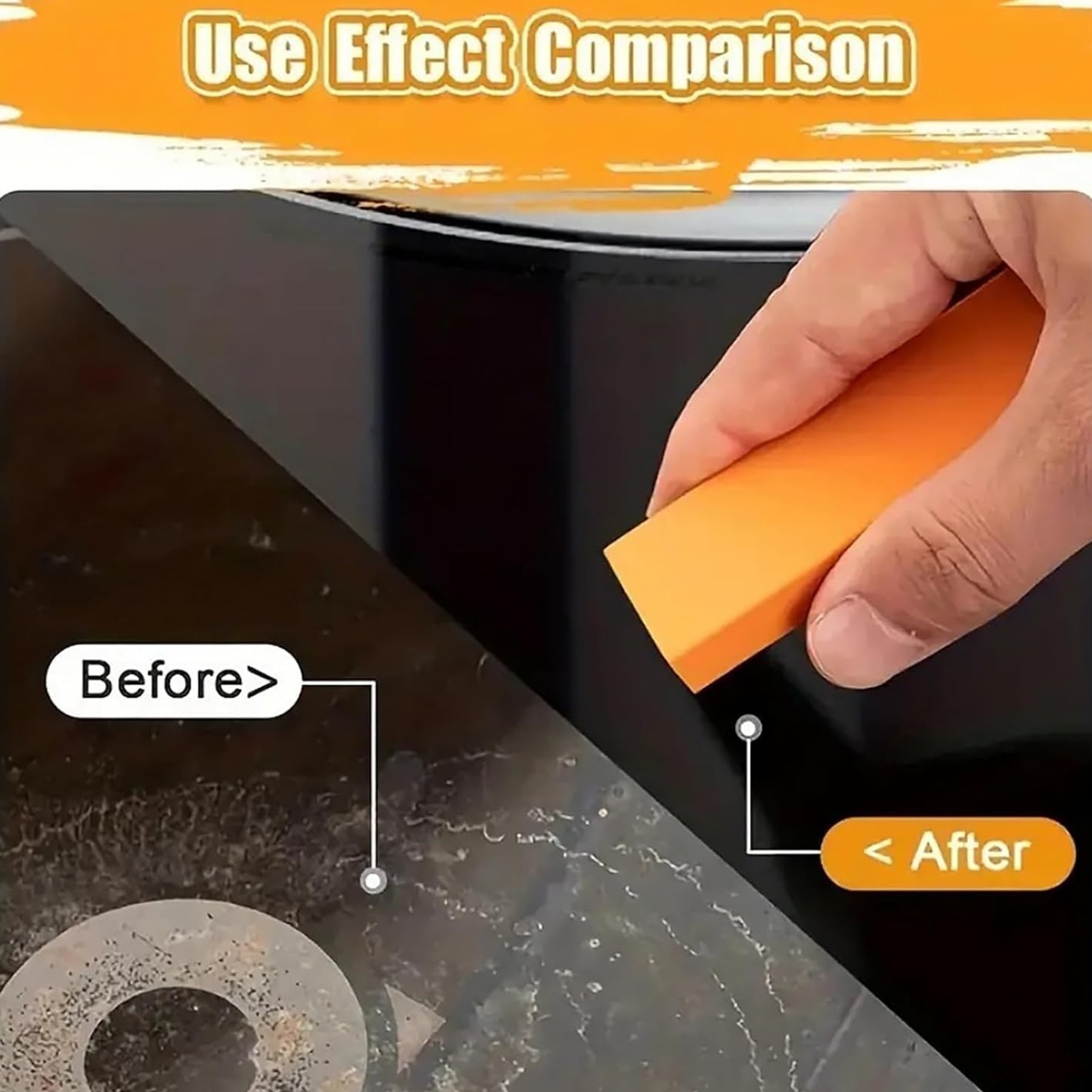 6 pcs Limescale & Rust Eraser Rubber – Multi-Purpose Cleaning Tool for Kitchen