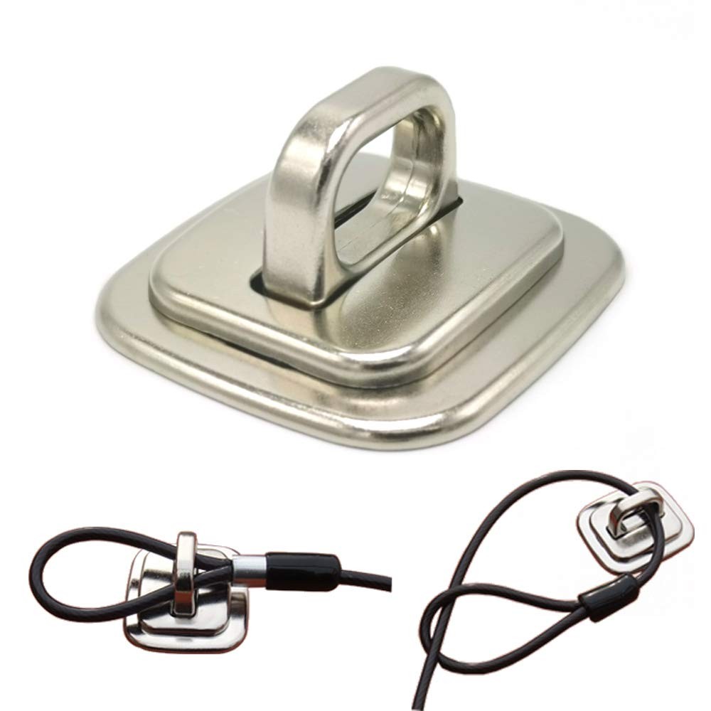Security Anchor Base Plate Keyed Combination Cable Locks Desk Mount Accessory