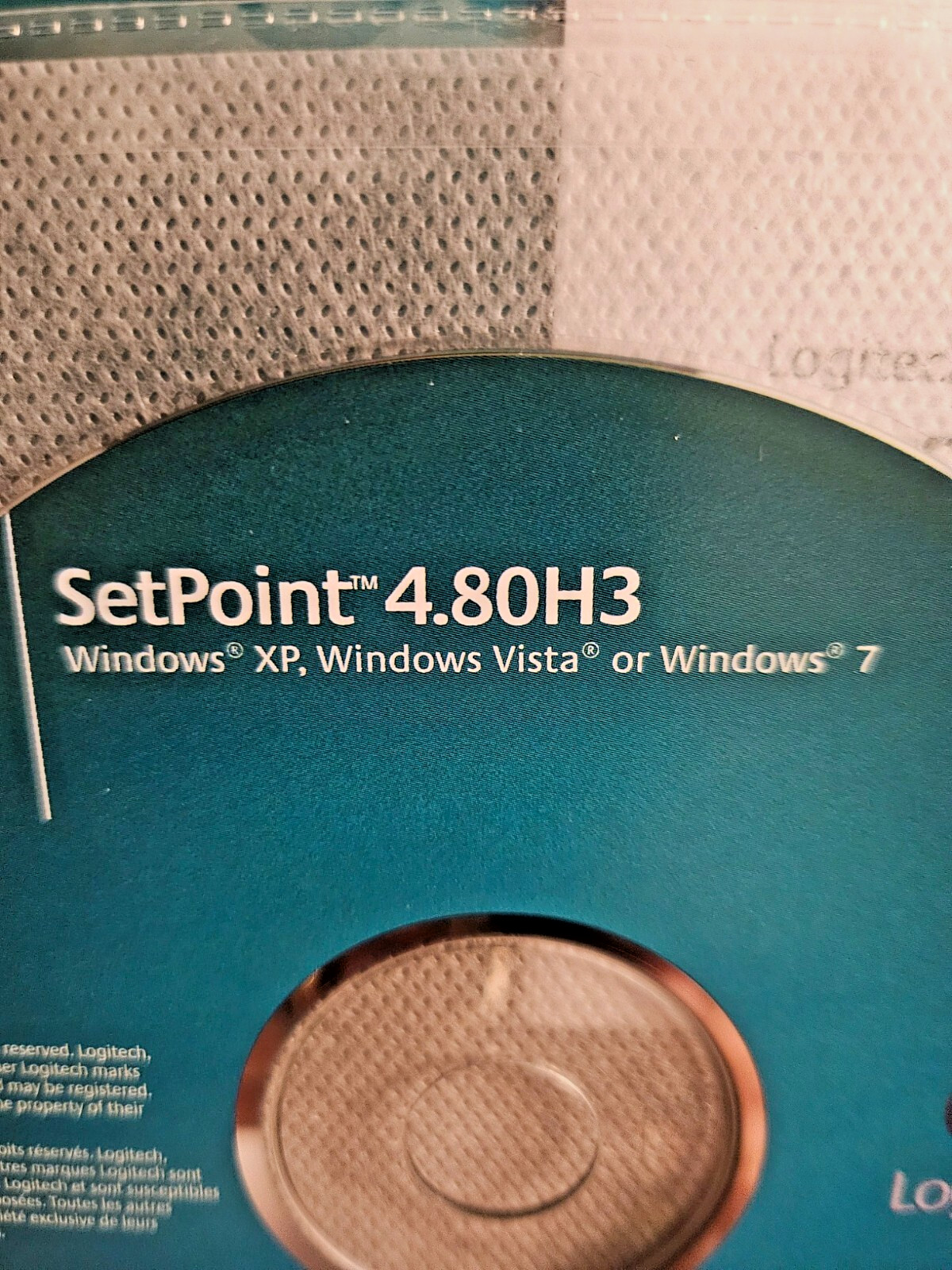 SetPoint 4.80 H3 Install CD- Win/XP/vista/Win 7 by Logitech