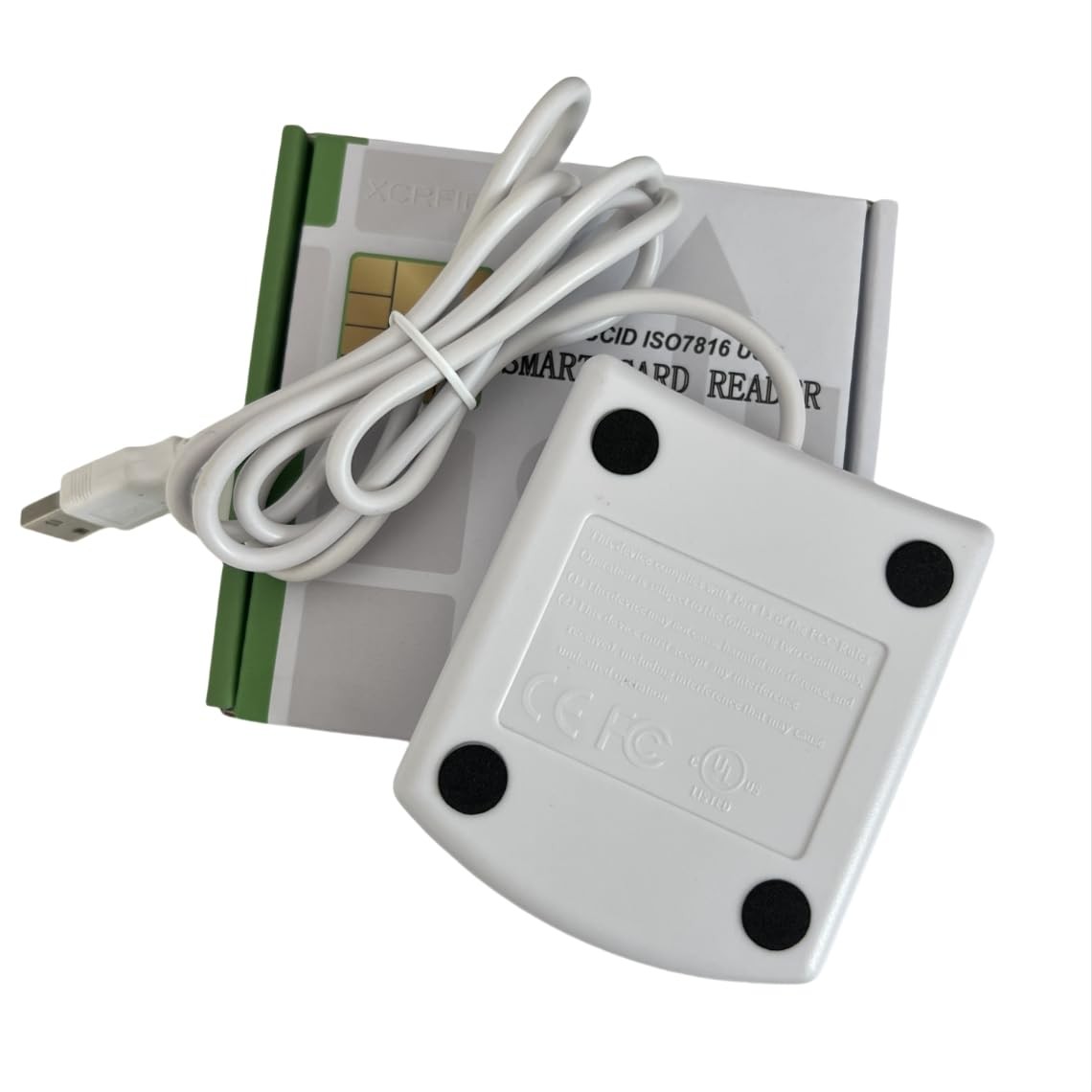 ISO7816 Contact EMV SIM eID PC/SC USB CCID Smart IC Chip Card Reader Writer P...