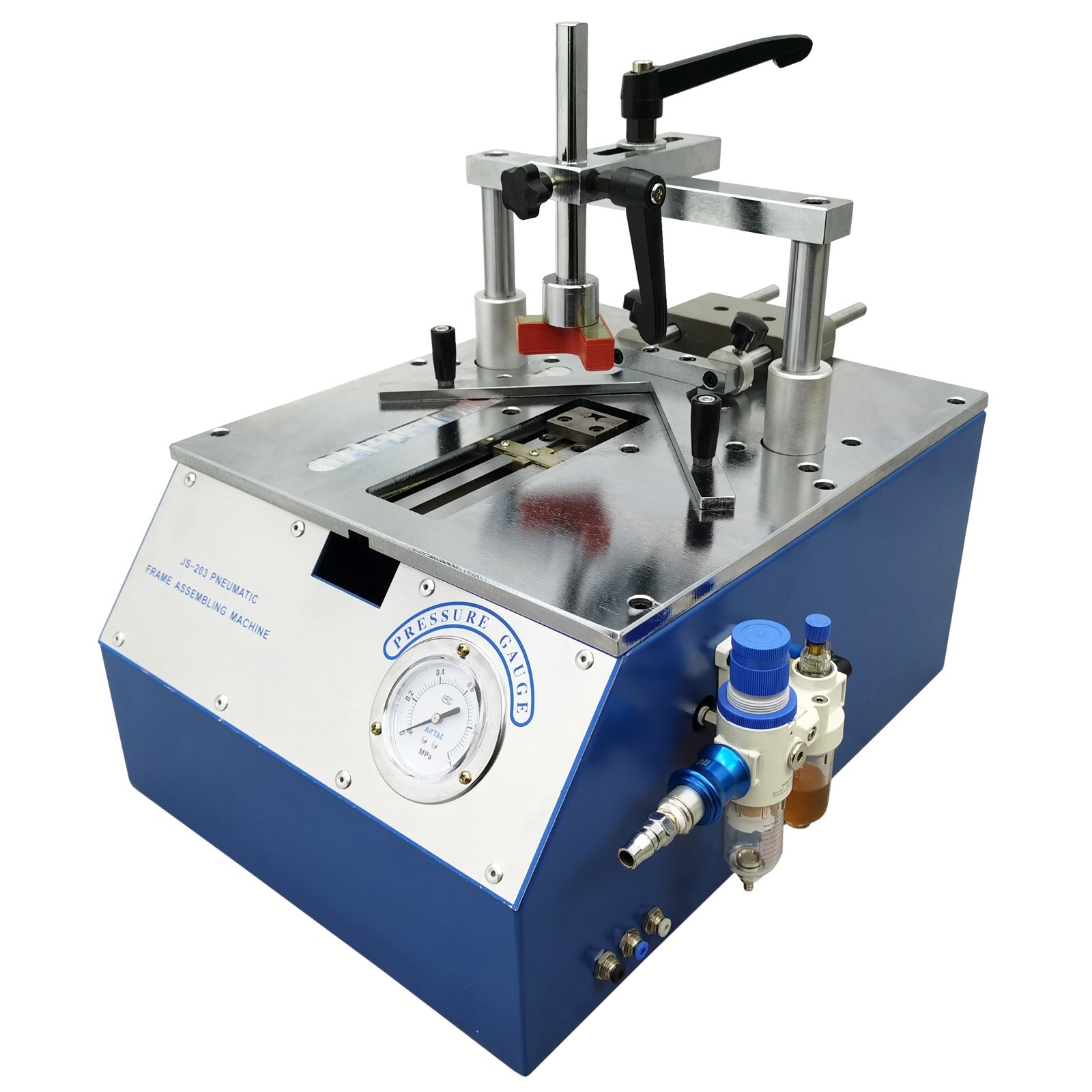 Pneumatic Picture Frame Nailing Machine Wood Frame Stitching Nail Frame Machine