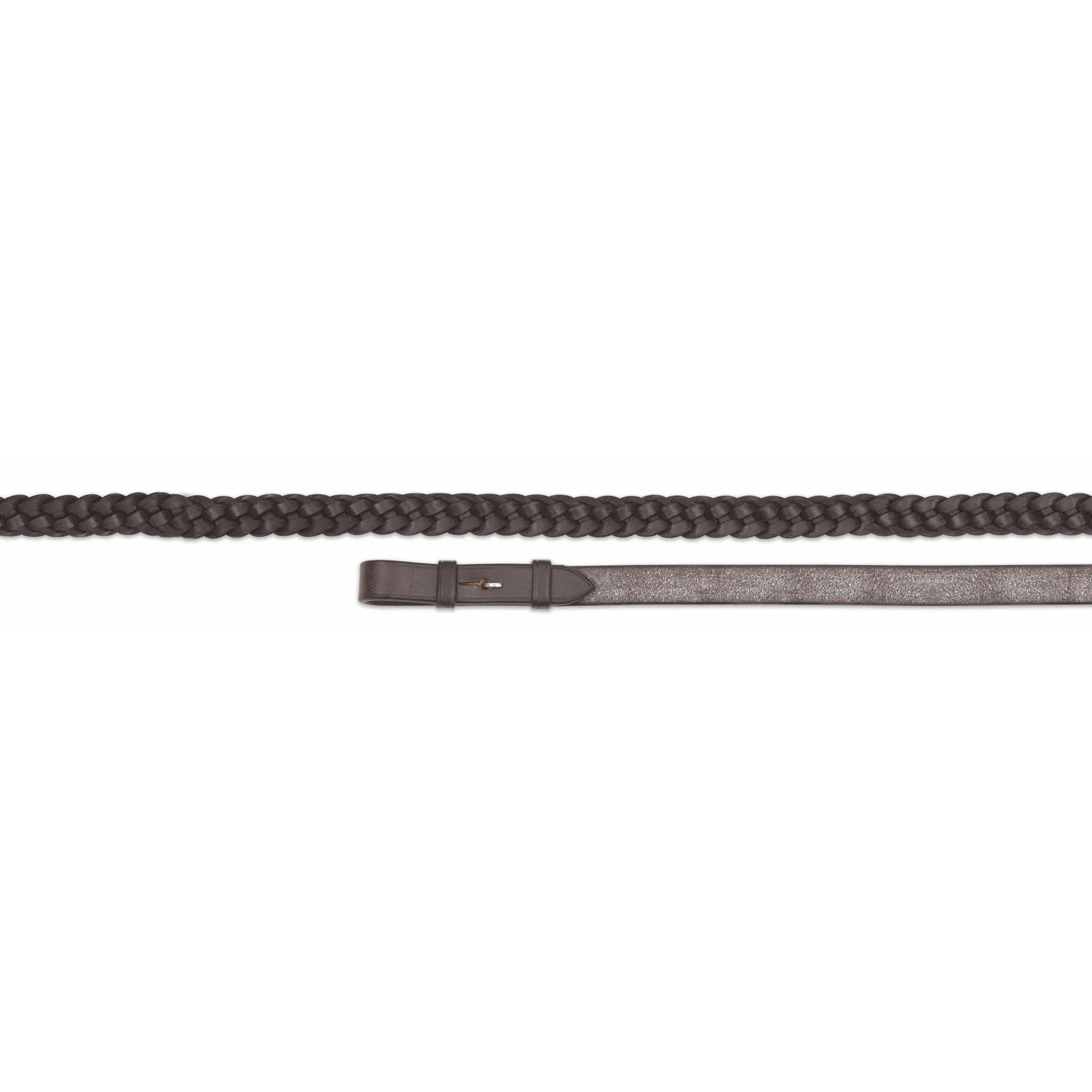 Shires Avignon Leather Draw Reins - Premium Quality Training Aid for Improved
