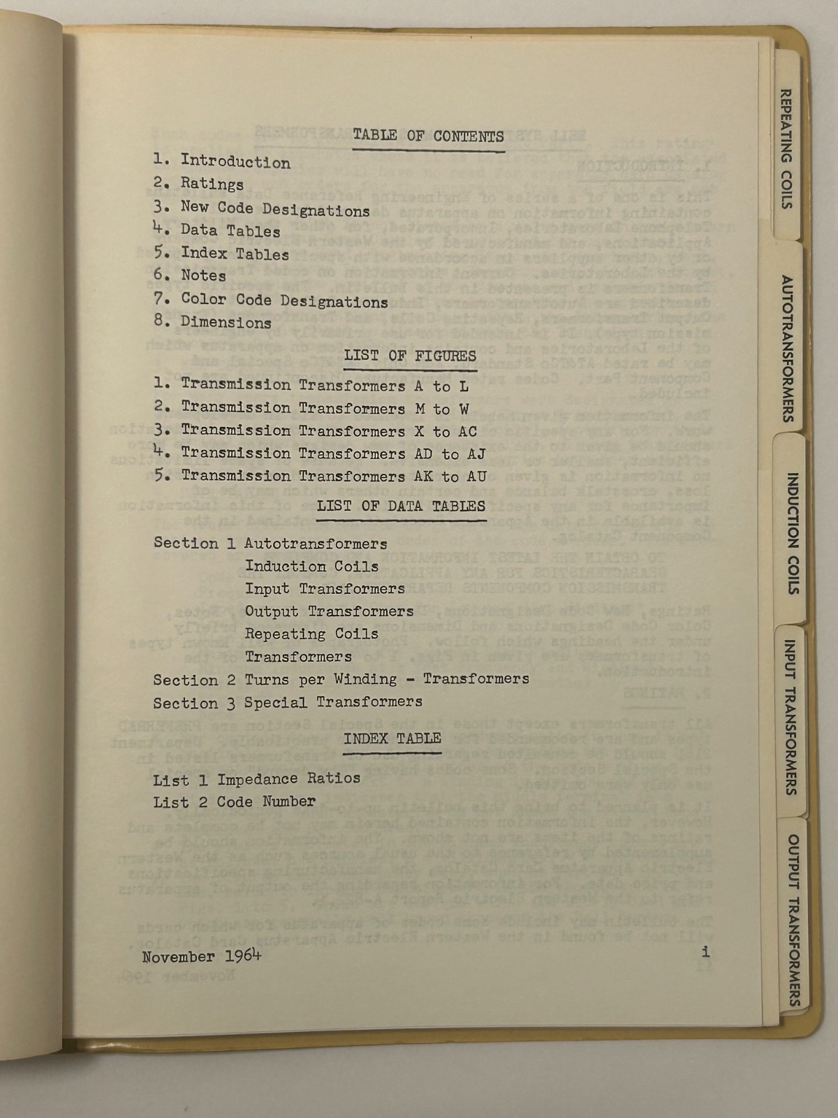 Bell Telephone Laboratories Transmission Transformers Engineering Reference 1964