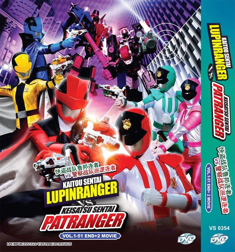 Kaitou Sentai Lupinranger VS Keisatsu Sentai Patranger ( 1 to 51 end + 2 Movie)