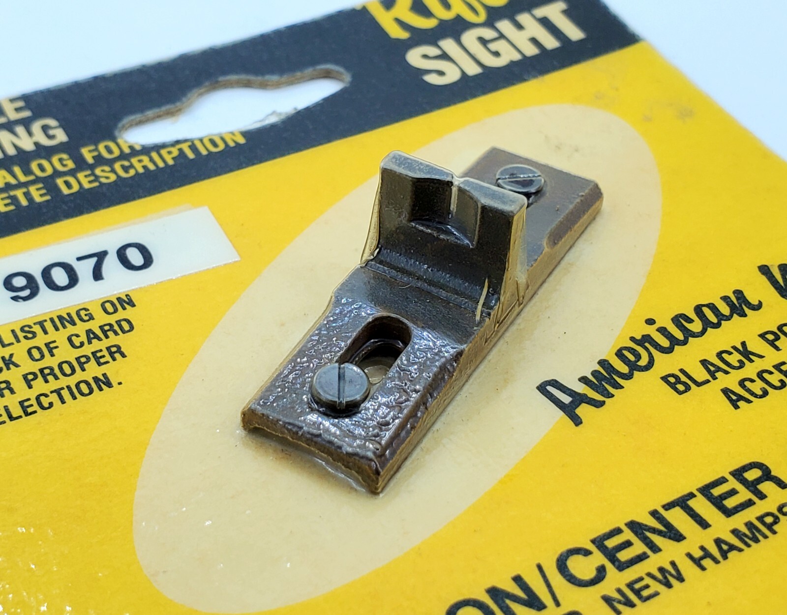NEW Thompson Center Primitive Rear Sight Hawken Renegade Flintlock Muzzleloader